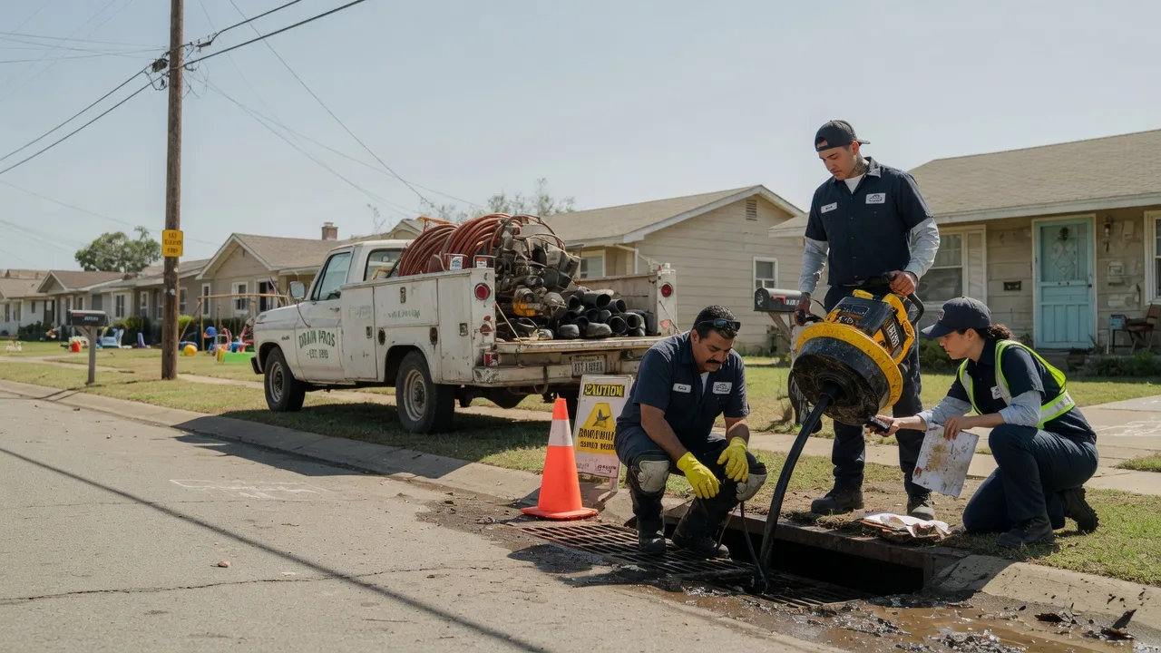 Drain Cleaning in Maple, TX near me